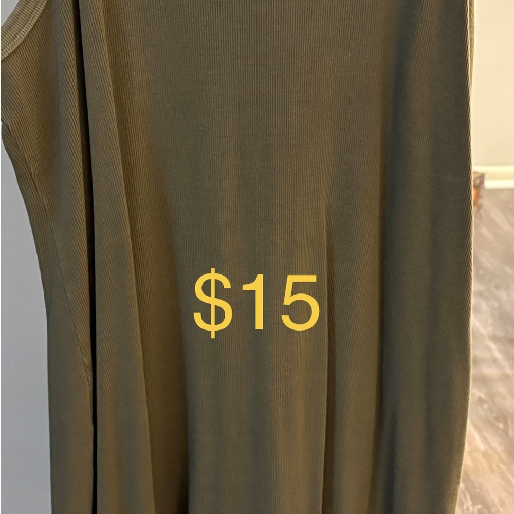 Old Navy Olive Green Dress